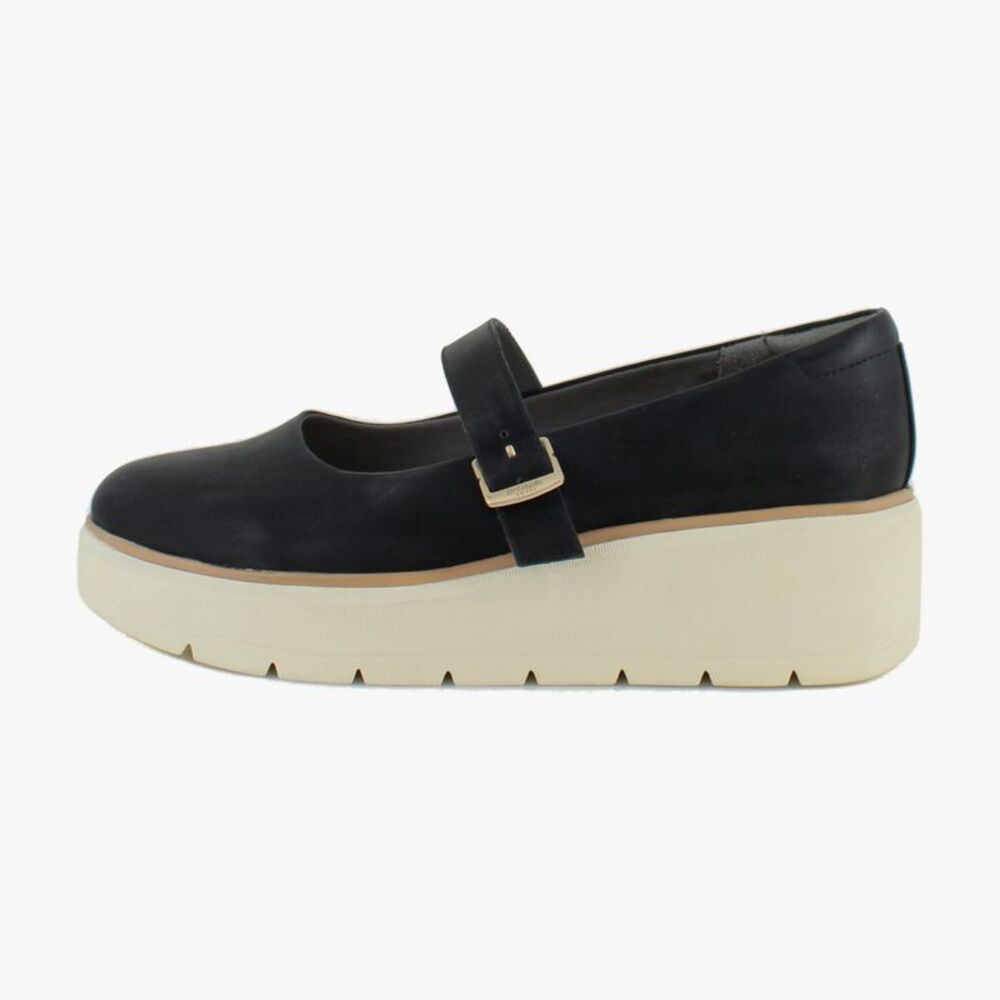 Dr. Scholl's Nice Day Max Mary Jane Black Tofu Smooth - Picture 4 of 8